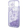 Etui GUESS Liquid Glitter Palm Collection do Apple iPhone 14 Plus Fioletowy Gwarancja 24 miesiące