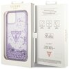 Etui GUESS Liquid Glitter Palm Collection do Apple iPhone 14 Plus Fioletowy Marka telefonu Apple