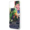 Etui GUESS Flower Liquid Glitter do Apple iPhone 14 Niebieski Typ Etui nakładka