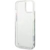 Etui GUESS Flower Liquid Glitter do Apple iPhone 14 Niebieski Gwarancja 24 miesiące