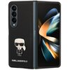 Etui KARL LAGERFELD Saffiano Ikonik Metal do Samsung Galaxy Z Fold 4 Czarny