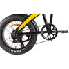 Rower elektryczny DUCATI Scrambler SCR-E U17 20 cali Czarno-żółty Waga [kg] 26