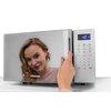 Kuchenka mikrofalowa HISENSE H20MOMS4HG 700W 25.5 cm pojemność 20L SmartControl Pulse Technology Srebrny Pojemność [l] 20