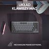 Klawiatura LOGITECH MX Mechanical Mini for Mac Space Gray Układ klawiszy US