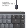 Klawiatura LOGITECH MX Mechanical Mini for Mac Space Gray Kolor Szary