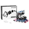 Łyżworolki SPOKEY Arya (rozmiar 38-42) Czarno-różowy Łożyska ABEC-7 Carbon