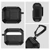 Etui na słuchawki TECH-PROTECT X-Carbo do Apple Airpods Pro 1/2 Czarny Możliwość ładowania Nie