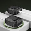 Etui na słuchawki TECH-PROTECT X-Carbo do Apple Airpods Pro 1/2 Czarny Karabińczyk Tak