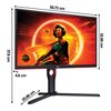 Monitor AOC 25G3ZM 24.5" 1920x1080px 240Hz 0.5 ms [MPRT] Przeznaczenie Dla gracza