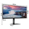 Monitor AOC U34V5C/BK 34" 3440x1440px 100Hz 4 ms Przeznaczenie Do domu i biura