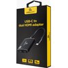 Adapter USB-C - 2x HDMI CABLEXPERT A-CM-HDMIF2-01 Rodzaj Adapter