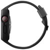 Pasek UNIQ Monos do Apple Watch 4/5/6/7/8/SE (44/45mm) Czarny Materiał TPU