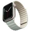 Pasek UNIQ Revix do Apple Watch 1/2/3/4/5/6/7/8/9/SE/SE2 (38/40/41mm) Zielono-beżowy Materiał Silikon
