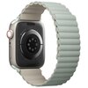 Pasek UNIQ Revix do Apple Watch 1/2/3/4/5/6/7/8/9/SE/SE2 (38/40/41mm) Zielono-beżowy Kolor Beżowy