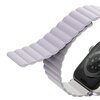 Pasek UNIQ Revix do Apple Watch Series 4/5/6/7/8/SE/SE 2022/Ultra (42/44/45/49 mm) Jasnoliliowy Rozmiar 44 mm