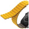 Pasek UNIQ Revix do Apple Watch 2/3/4/5/6/7/8/9/SE/SE 2/Ultra/Ultra 2 (42/44/45/49 mm) Musztardowy-khaki Rozmiar 22 mm