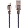 Kabel USB - Micro USB FOREVER Tornado 3A 1 m Granatowy