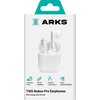 Słuchawki douszne SBS Arks Nubox Pro Biały Transmisja bezprzewodowa Bluetooth