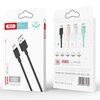 Kabel USB - Micro USB XO NB156 2.4A 1 m Biały Długość [m] 1