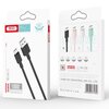 Kabel USB - Micro USB XO NB156 2.4A 1 m Biały Typ USB - Micro USB