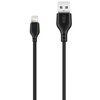 Kabel USB - Lightning XO NB103 2.1A 1 m Czarny