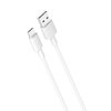 Kabel USB - USB-C XO NB156 2.4A 1 m Biały