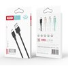 Kabel USB - USB-C XO NB156 2.4A 1 m Biały Długość [m] 1