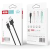 Kabel USB - USB-C XO NB156 2.4A 1 m Czarny Długość [m] 1