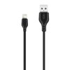 Kabel USB - Lightning XO NB103 2.1A 2 m Czarny