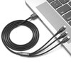 Kabel USB - Lightning/USB-C/microUSB XO 3w1 NB173 2,4A 1,2 m Czarny Rodzaj Kabel