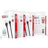 Kabel USB - USB-C XO NB200 2.1A 1 m Czarny Długość [m] 1