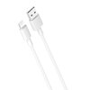 Kabel USB - Lightning XO NB156 2.4A 1 m Biały