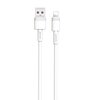 Kabel USB - Lightning XO NB-Q166 5A 1m Biały