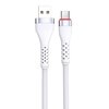 Kabel USB - USB-C XO NB213 2.4A 1 m Biały