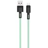 Kabel USB - USB-C XO NB-Q166 5A 1 m Zielony