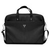 Torba na laptopa GUESS Saffiano Triangle Logo 16 cali Czarny