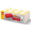 Pojemnik na LEGO klocek Brick 8 Biały 40041735 Wymiary [cm] 50 x 18 x 25