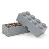 Pojemnik na LEGO klocek Brick 8 Szary 40041740 Seria Lego Classic
