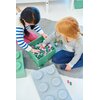 Pojemnik na LEGO klocek Brick 8 Szary 40041740 Przedział wiekowy 3+