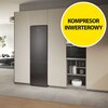 Lodówka HAIER HDW3620DNPD No frost 200cm Ciemny Inox Kompresor inwerterowy Tak