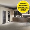 Lodówka HAIER HDW3620DNPD No frost 200cm Ciemny Inox Kolor / wykończenie boków Ciemny Inox
