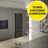 Lodówka HAIER HTR5719ENPT 3D No frost 190cm Czarna Kolor / wykończenie boków Czarny