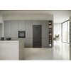 Lodówka HAIER HTR5719ENPT 3D No frost 190cm Czarna Licowane drzwi Nie