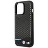 Etui BMW Leather Carbon do Apple iPhone 14 Pro Czarny Typ Etui nakładka