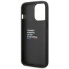 Etui BMW Leather Carbon do Apple iPhone 14 Pro Czarny Gwarancja 12 miesięcy