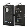 Etui BMW Leather Carbon do Apple iPhone 14 Pro Czarny Marka telefonu Apple
