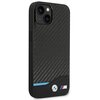 Etui BMW Leather Carbon do Apple iPhone 14 Plus Czarny Kompatybilność Apple iPhone 14 Plus