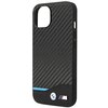 Etui BMW Leather Carbon do Apple iPhone 14 Plus Czarny Typ Etui nakładka