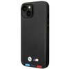 Etui BMW Leather Stamp do Apple iPhone 14 Czarny Seria telefonu iPhone