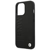 Etui BMW Leather Stamp do Apple iPhone 14 Pro Max Czarny Typ Etui nakładka